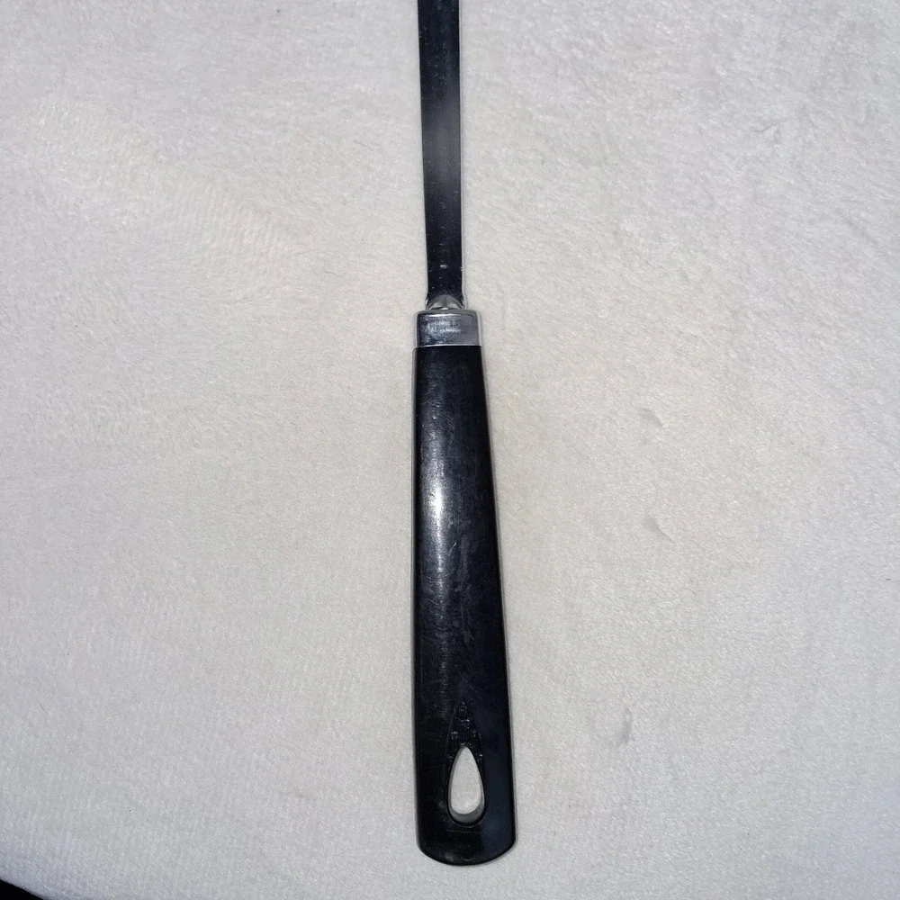 Vintage ECKO Meat Fork Made In USA Black Handle‎ Retro Kitchen Cooking Tool